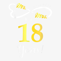 Mr Mrs Infinite Love Married Anniversary 18 Years Since 2004 T Shirt Ladies Fitted T-shirt | Artistshot