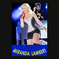 #mdmathena42 Miranda Lambert Sedang Bernyanyi Sambil Mengangkat Kaki K Scorecard Crop Tee | Artistshot