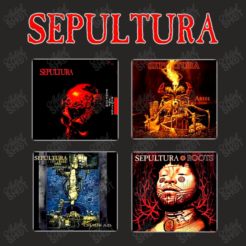 Sepultura Metal Ladies Fitted T-Shirt by Pistol X | Artistshot