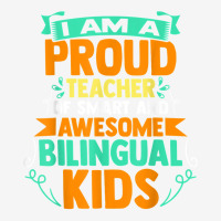 Proud School Teacher Bilingual Kids T Shirt Adjustable Cap | Artistshot