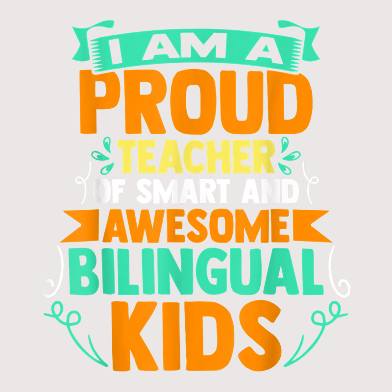 Proud School Teacher Bilingual Kids T Shirt Pocket T-Shirt by roussoevjaapg6u | Artistshot