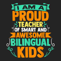 Proud School Teacher Bilingual Kids T Shirt 3/4 Sleeve Shirt | Artistshot