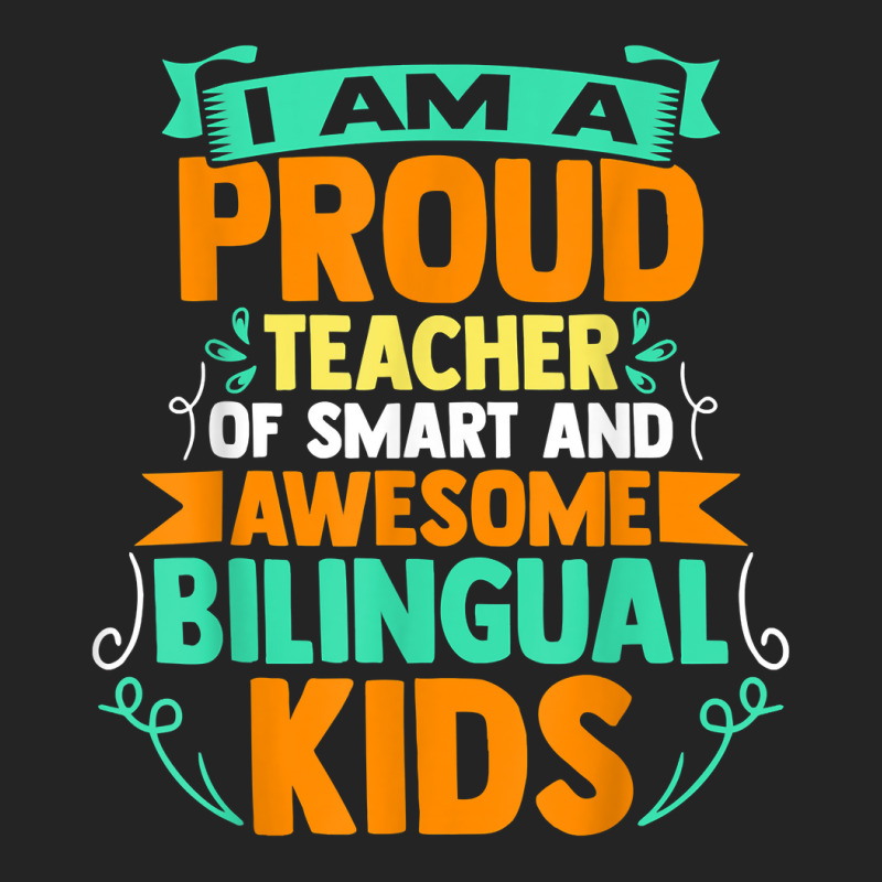 Proud School Teacher Bilingual Kids T Shirt 3/4 Sleeve Shirt by roussoevjaapg6u | Artistshot