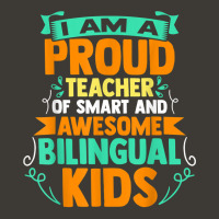 Proud School Teacher Bilingual Kids T Shirt Bucket Hat | Artistshot