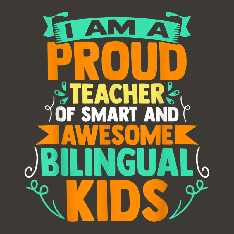 Proud School Teacher Bilingual Kids T Shirt Bucket Hat by roussoevjaapg6u | Artistshot