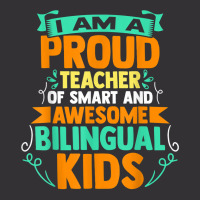 Proud School Teacher Bilingual Kids T Shirt Vintage Hoodie | Artistshot