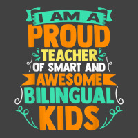 Proud School Teacher Bilingual Kids T Shirt Vintage T-shirt | Artistshot