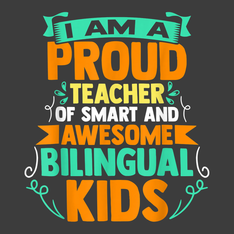 Proud School Teacher Bilingual Kids T Shirt Men's Polo Shirt by roussoevjaapg6u | Artistshot