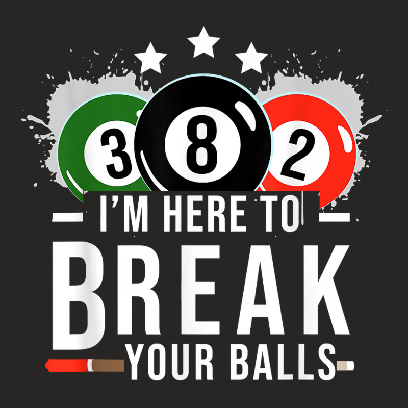 Pool Billiard Shirt   Billard Pool Break Balls Rack T Shirt T Shirt Ladies Fitted T-Shirt by rierauigentrythe | Artistshot