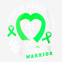 Womens Proud Girlfriend Of A Lyme Disease Warrior Boyfriend V Neck Adjustable Cap | Artistshot