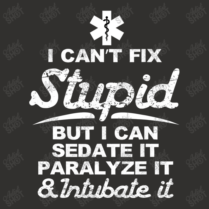 Paramedic Emt Gift Can Sedate And Paralyze Stupid Funny Ems Champion Hoodie by CUSER3146 | Artistshot