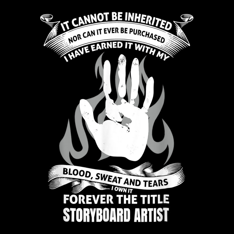 Blood Sweat And Tears Storyboard Artist T Shirt Maternity Scoop Neck T-shirt by rierauigentrythe | Artistshot