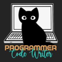 Funny Cat Programmer Code Writer Programming Codin 3/4 Sleeve Shirt | Artistshot