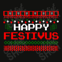 Happy Festivus Ugly Christmas Scorecard Crop Tee | Artistshot