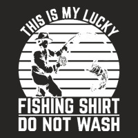 Fishing T  Shirt Fisherman Angle Fish Funny Fisher Fishing T  Shirt Ladies Fitted T-shirt | Artistshot