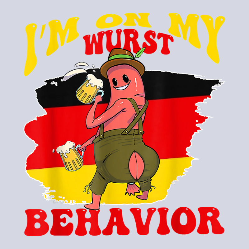 I'm On My Wurst Behavior Oktoberfest Beer Fest Sausage T Shirt Fleece Short by rierauigentrythe | Artistshot