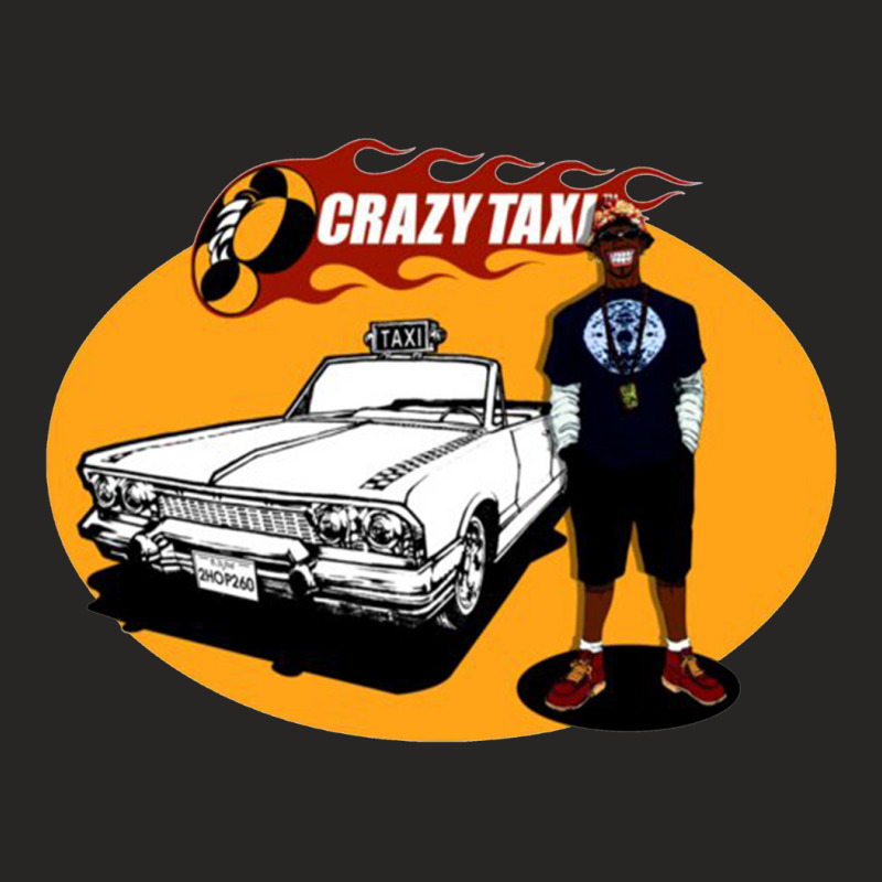 Crazy Taxi Car Movie Ladies Fitted T-Shirt by istar freeze | Artistshot