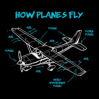 How Planes Fly Funny Aviation Gift Rc Plane Pilot Maternity Scoop Neck T-shirt | Artistshot