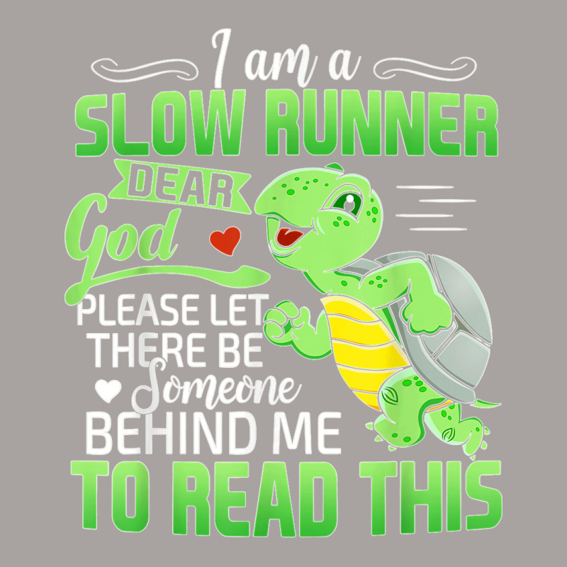 I Am A Slow Runner Vintage Turtle Lover Running Marathon Racerback Tank by CharlesLCross | Artistshot