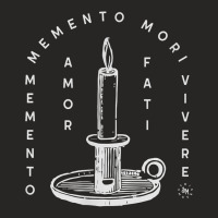 Memento Vivere Amor Fati Stoicism T Shirt Ladies Fitted T-shirt | Artistshot