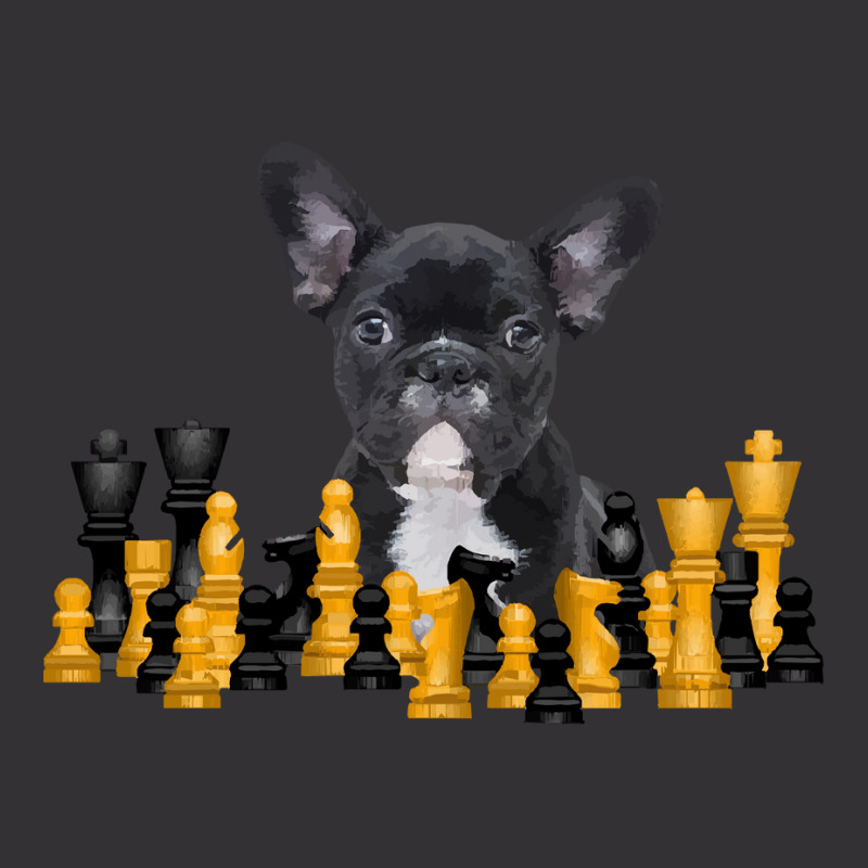 Boxer Dog Chess Game T  Shirt French Bulldog    Chess Game   Frenchie Vintage Hoodie | Artistshot