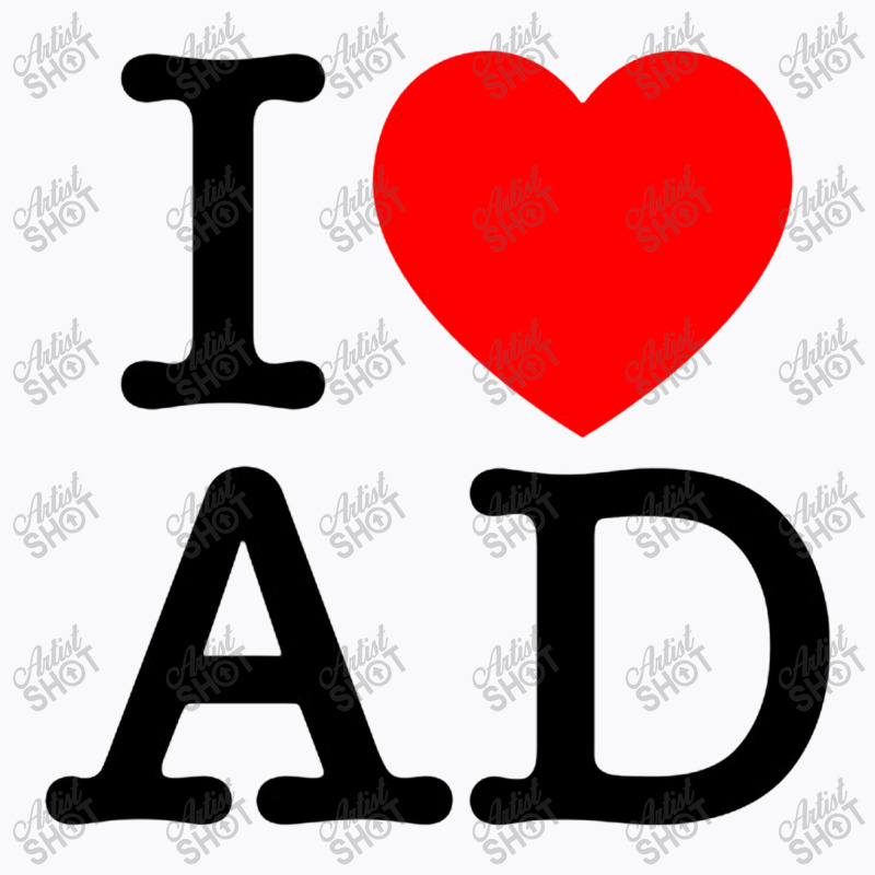 I Heart Ad (andorra) T-shirt | Artistshot