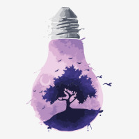 Bulb Of Light T  Shirt Bulb Of Light   Purple Nature T  Shirt 15 Oz Coffee Mug | Artistshot