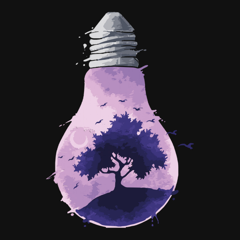 Bulb Of Light T  Shirt Bulb Of Light   Purple Nature T  Shirt Tote Bags | Artistshot