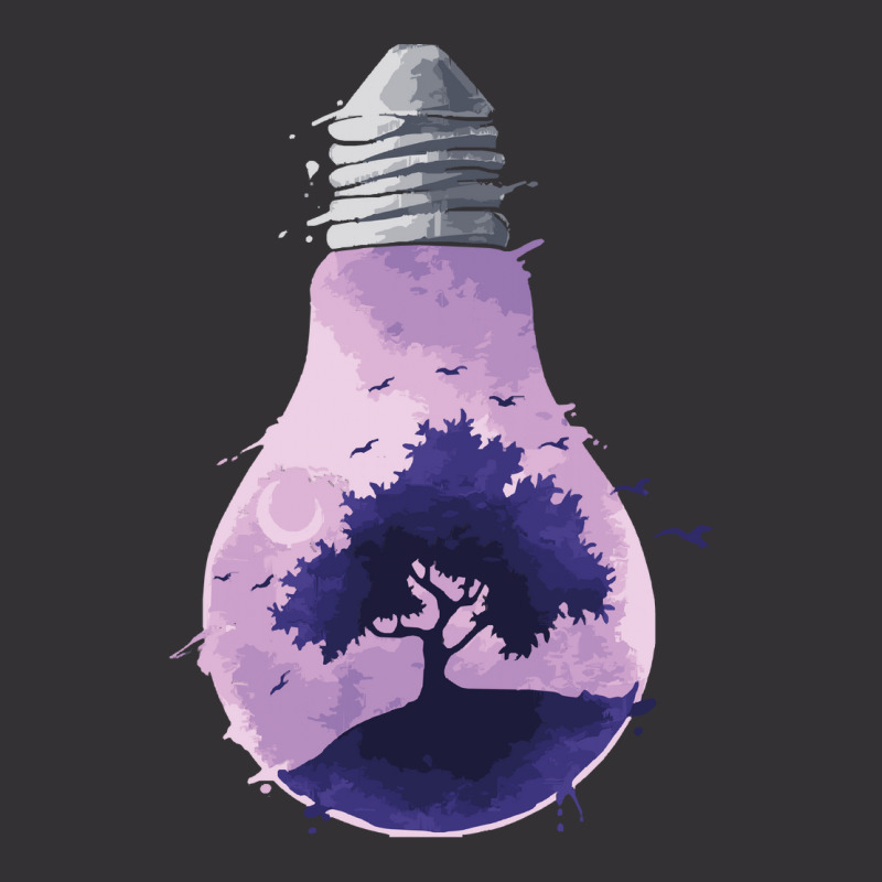 Bulb Of Light T  Shirt Bulb Of Light   Purple Nature T  Shirt Vintage Short | Artistshot