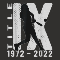 Title Ix 50th Anniversary Us Education Amendments Softball T Shirt Champion Hoodie | Artistshot