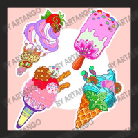 Ice Cream Day Ladies Fitted T-shirt | Artistshot