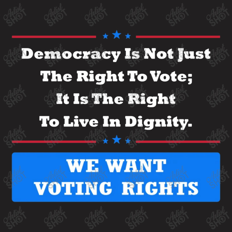 Voting Rights T-shirt | Artistshot