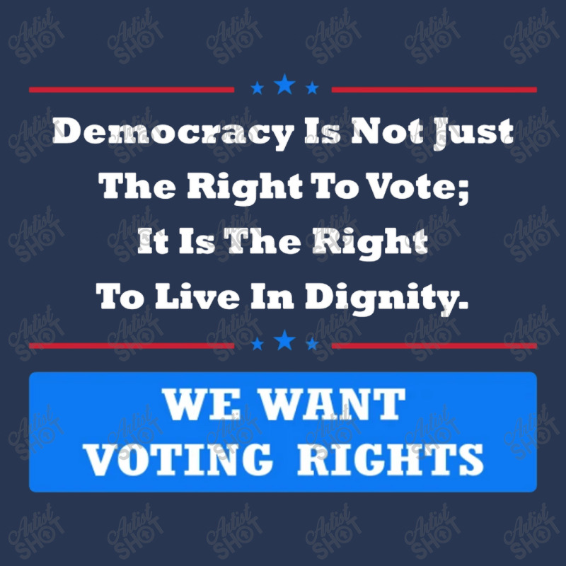 Voting Rights Men Denim Jacket | Artistshot