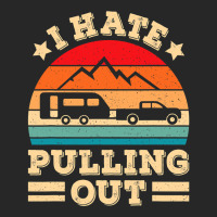 I Hate Pulling Out Funny Camping Trailer Retro Travel Men's T-shirt Pajama Set | Artistshot