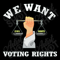 We Want Voting Rights Men's Long Sleeve Pajama Set | Artistshot