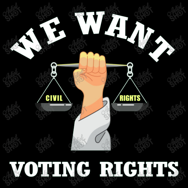 We Want Voting Rights Men's Long Sleeve Pajama Set | Artistshot