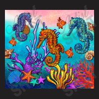 Seahorse Under The Sea Tumbler T-shirt | Artistshot