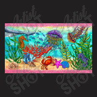 Under The Sea And Sea Creatures   Cup T-shirt | Artistshot