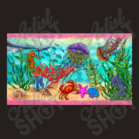 Under The Sea And Sea Creatures   Cup Tank Top | Artistshot