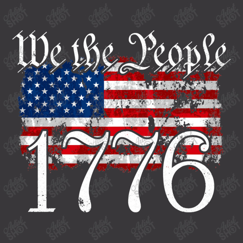 We The People 1776 U.s. Constitution Freedom American Flag Pullover Ho Ladies Curvy T-Shirt by time5803 | Artistshot