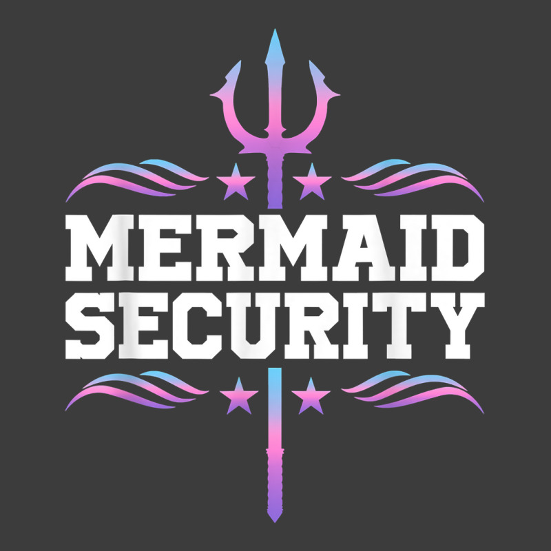 Mermaid Security Tees Mens Boys Swimmer Dad Merdad Trident T Shirt Men's Polo Shirt | Artistshot