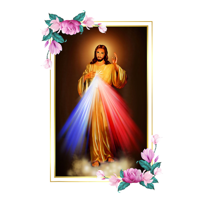 Divine Mercy Jesus Christ, Sacred Heart Of Jesus Gift T Shirt V-Neck Tee by jacolepachew | Artistshot