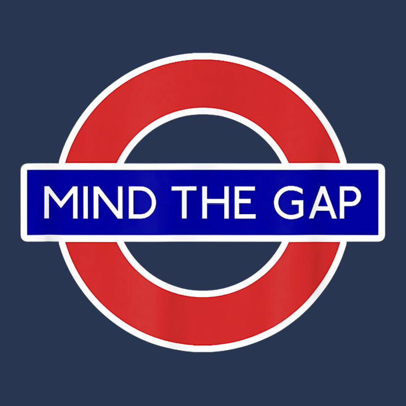 London Souvenir Mind The Gap Underground Tube T Shirt Ladies Denim Jacket by juleakuehneman | Artistshot