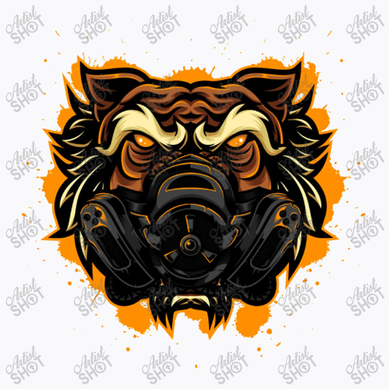 Angry Tiger T-shirt | Artistshot