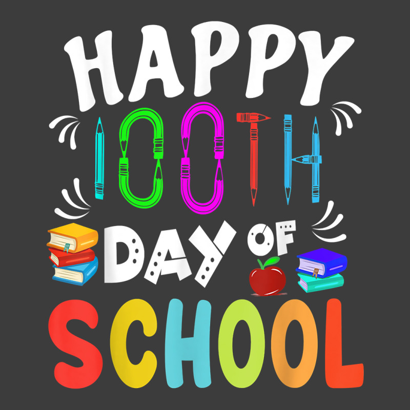 Happy 100th Day Of School Teacher Or Student Costumes Books T Shirt Men's Polo Shirt | Artistshot