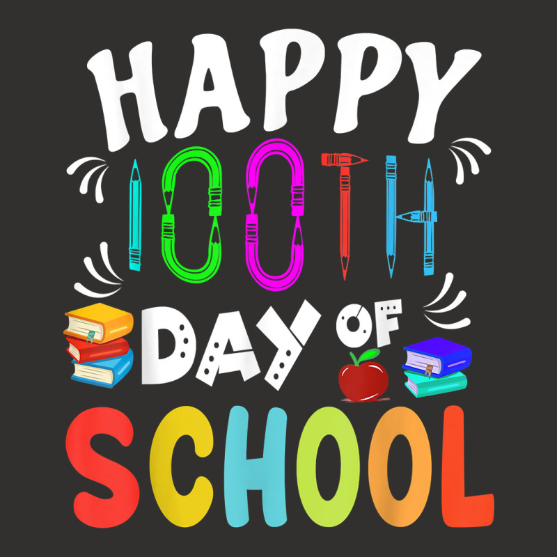 Happy 100th Day Of School Teacher Or Student Costumes Books T Shirt Champion Hoodie | Artistshot