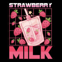 Kawaii T  Shirt Japanese Kawaii Strawberry Milk Shake Carton T  Shirt Adjustable Cap | Artistshot