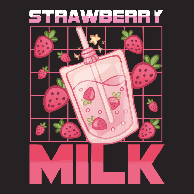 Kawaii T  Shirt Japanese Kawaii Strawberry Milk Shake Carton T  Shirt Vintage Cap by jaylinconsidine282 | Artistshot