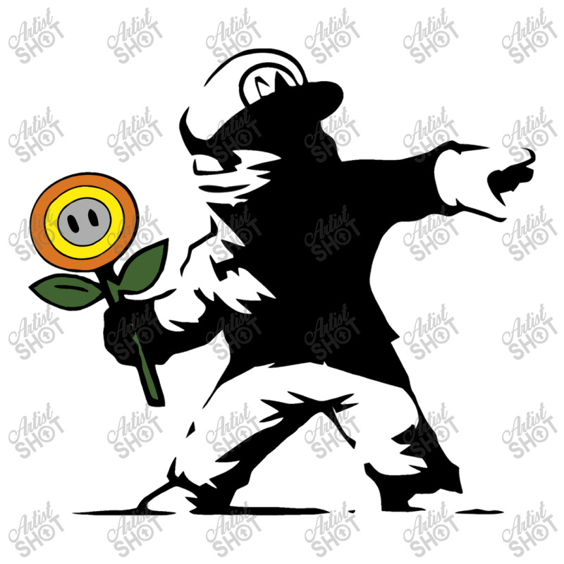 Banksy Flower Youth Tee | Artistshot