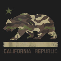 Camouflage California Republic Flag Bear Star Cali La Tshirt Tank Top Classic T-shirt | Artistshot